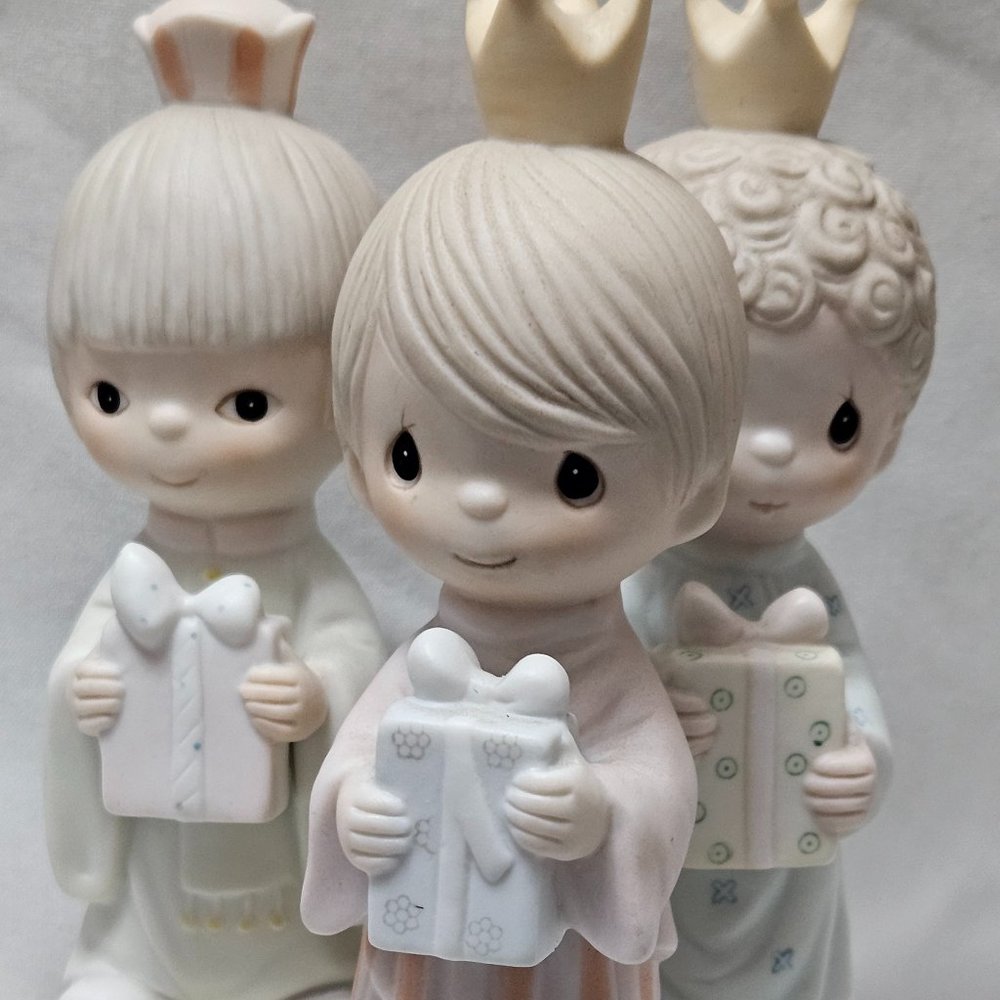 1983 Enesco Musical Jonathan & David "Wee Three Kings" - Picture 5 of 15